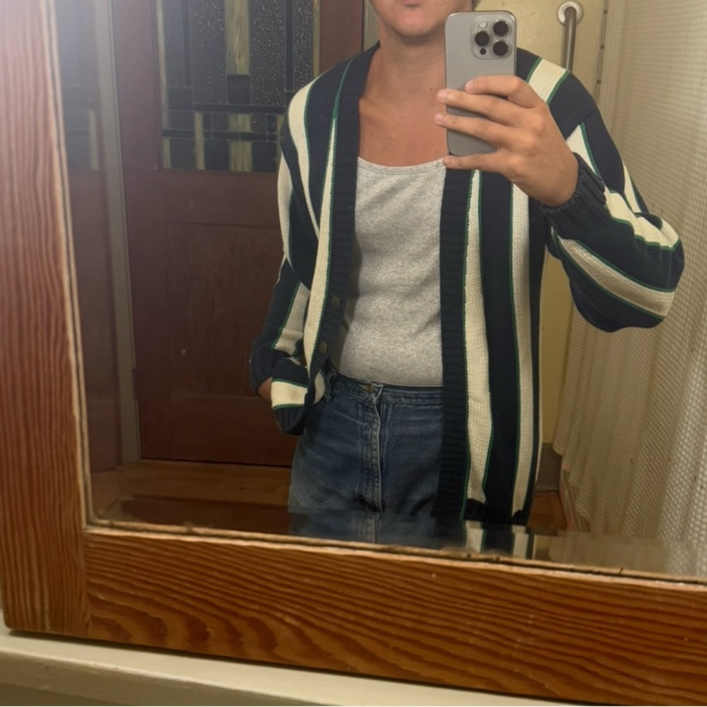 Striped Cardigan
